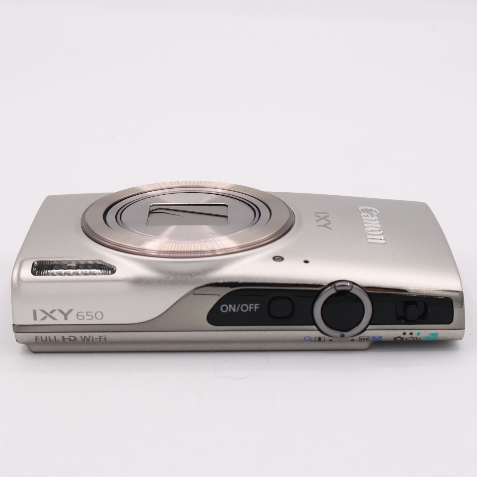Canon コンパクトデジタルカメラ IXY 650 シルバー 光学12倍ズーム 光学12倍ズームレンズを搭載したコンパクトデジタルカメラ“IXY