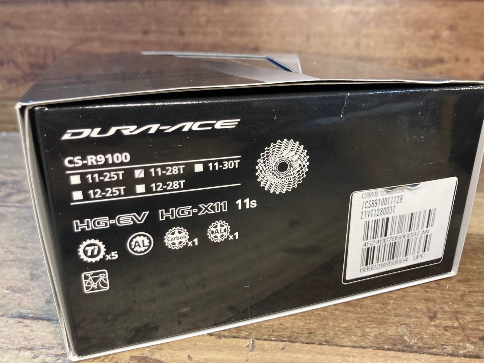 IE361 シマノ SHIMANO デュラエース DURA-ACE CS-R9100 スプロケット 11-28T 11S 未使用