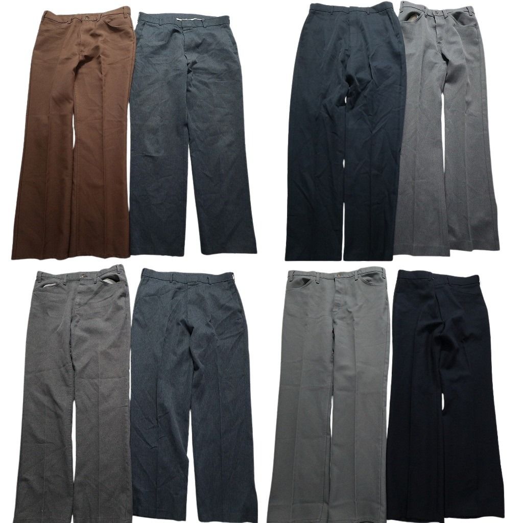 古着卸 リーバイス スタプレ アクションスラックス パンツ 6枚セット メンズ 38 |36 |34 |32 グレー 古着 MZ7499