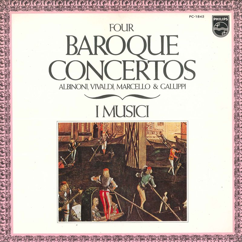 LP イ・ムジチ合奏団 イタリア・バロック協奏曲集 PC1845