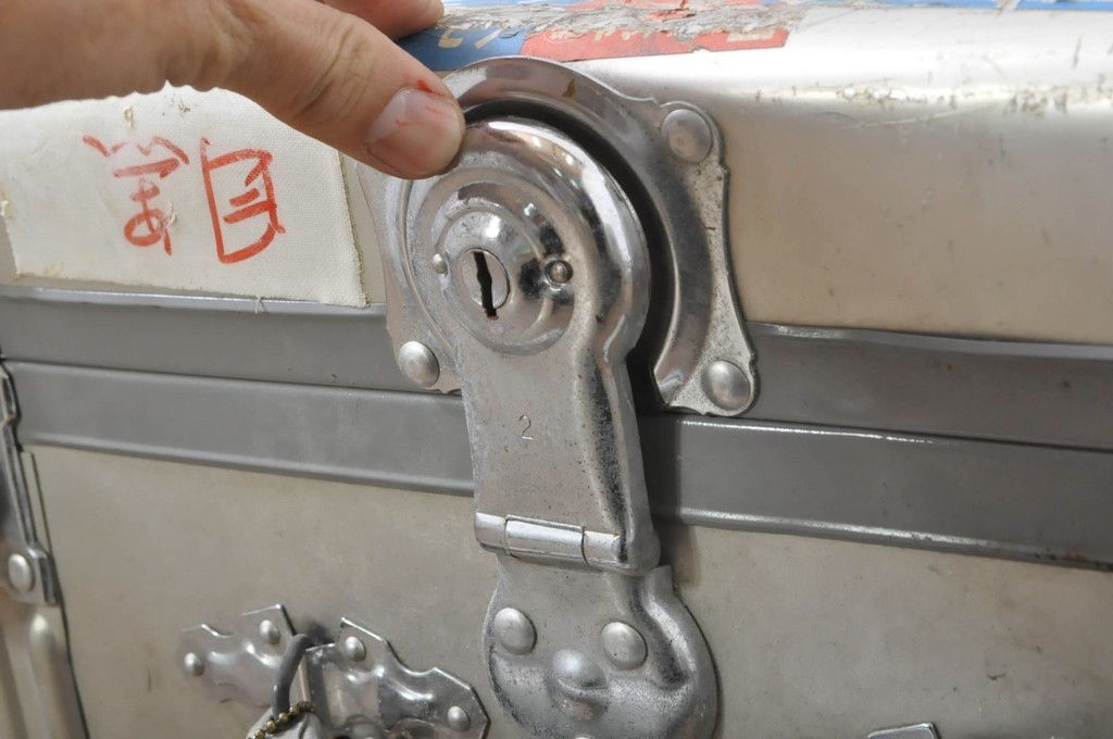 BANKOKU アルミトランクケース ハンドル付き 三越 日本製 BANKOKU