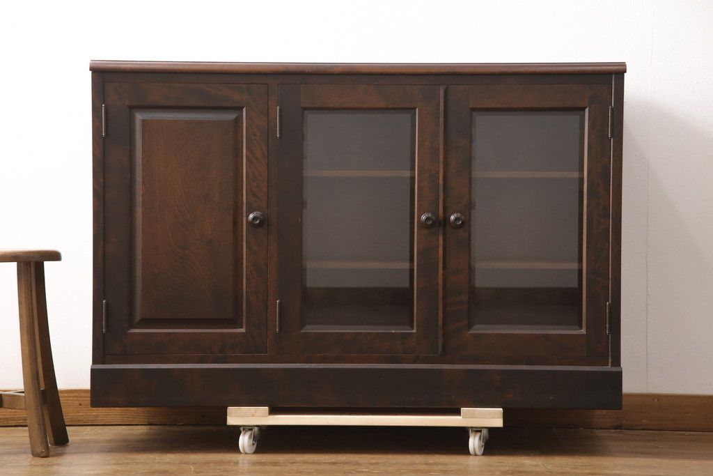 ☆事前問合せ必須☆ 北海道民芸家具 サイドボード 中古 美品 美しい