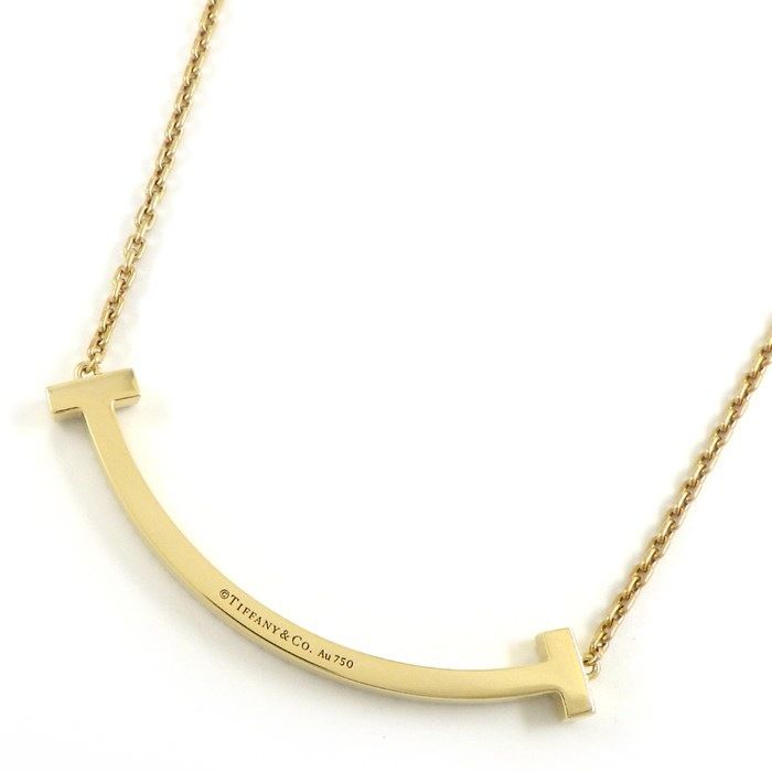 ティファニー ネックレス 67513215 ティファニー Tiffany & Co. ネックレス Tスマイル ミディアム