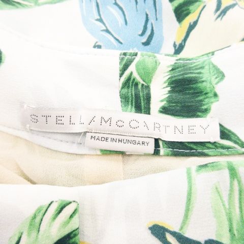 ステラマッカートニー STELLA McCARTNEY ワイドパンツ シルク 絹