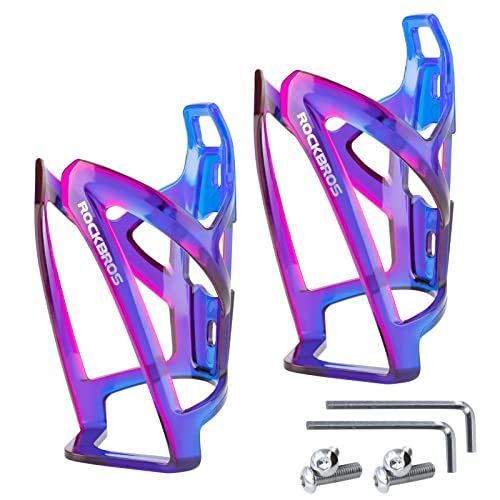 ブルーパープル*2 ROCKBROS(ロックブロス)ボトルケージ 自転車