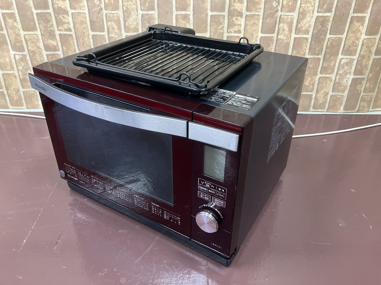 電子レンジ　シャープ　ヘルシオ　AX-MX3-R ウォーターオーブン ヘルシオ<AX-PX3><AX-GX3><AX-MX3><AX-CX3