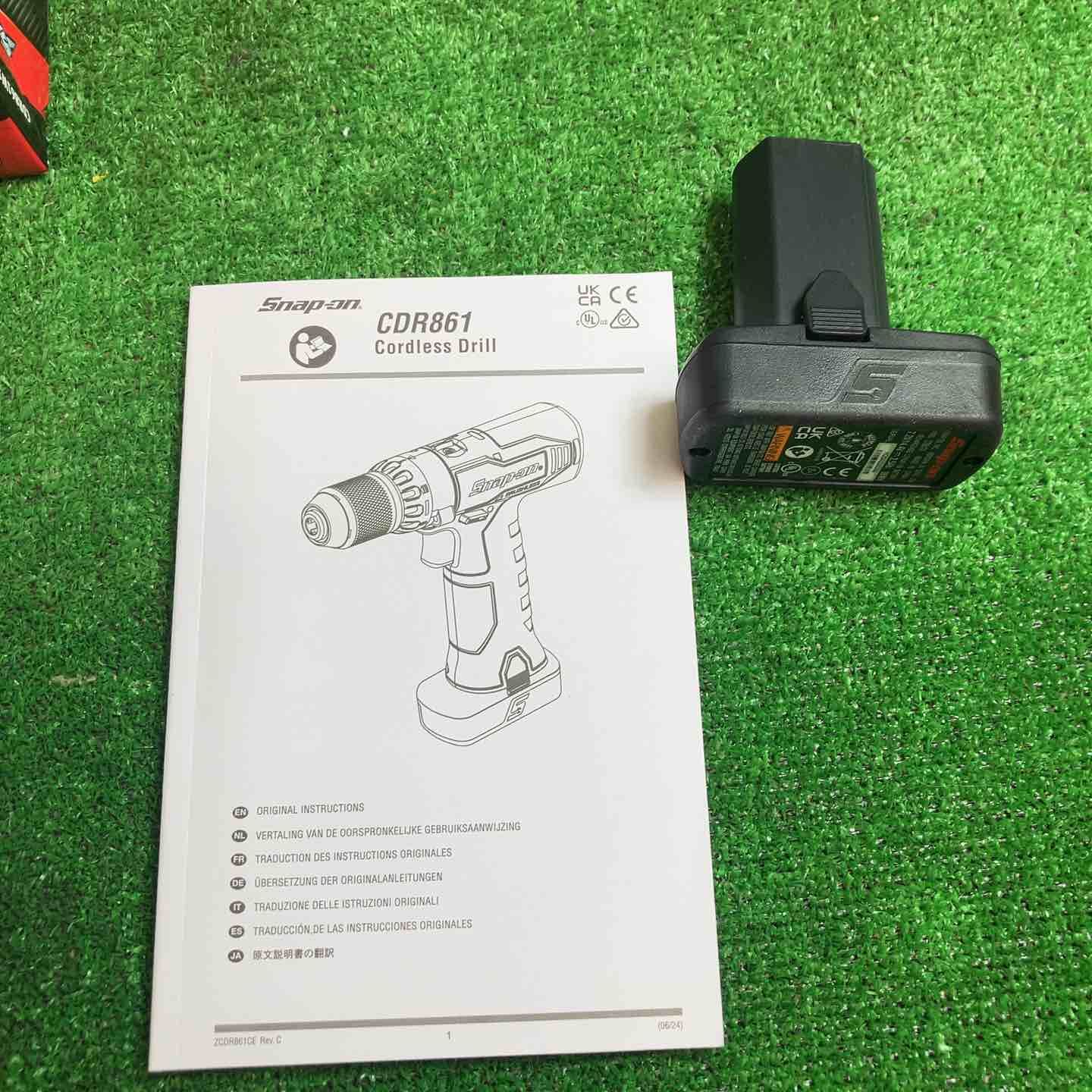 スナップオン Snap-on スナップオン充電式ドリル バッテリー1個付 CDR861W1 川越店 LAWEED_CL