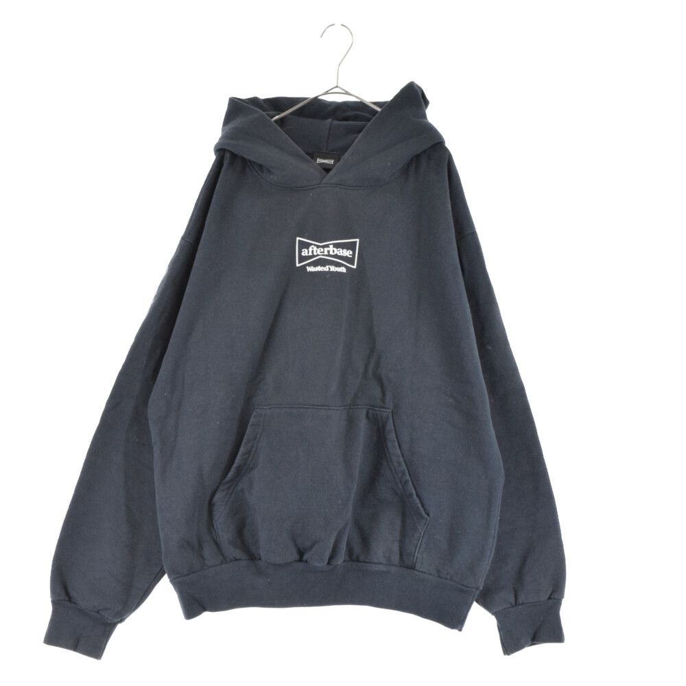 WASTED YOUTH (ウェイステッドユース) ×afterbase HOODIE ロゴプリント 