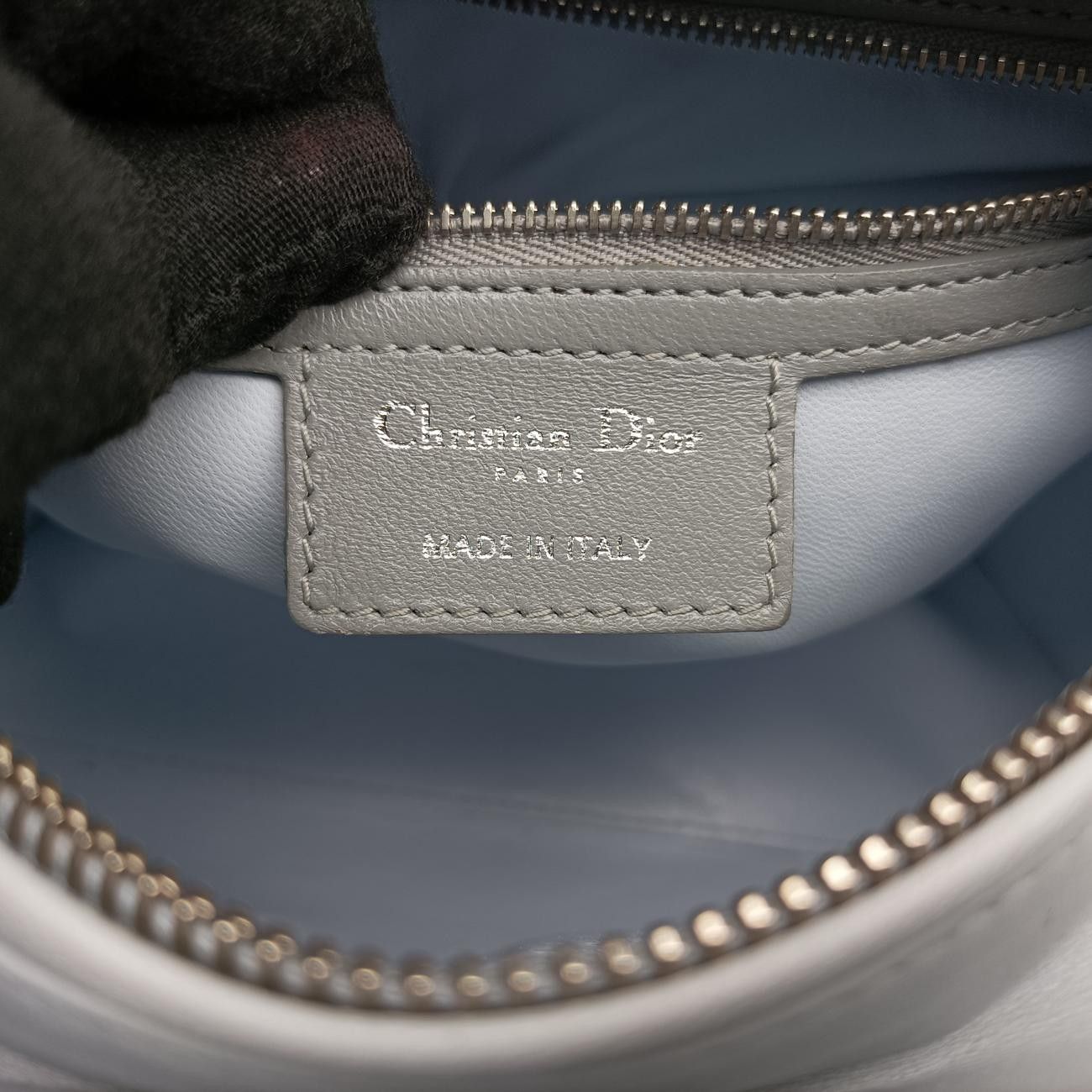 クリスチャンディオールChristian Diorレディディオールローズ レッド×グレーラムスキン18-MA-0134 DECORATOM_COM_BR