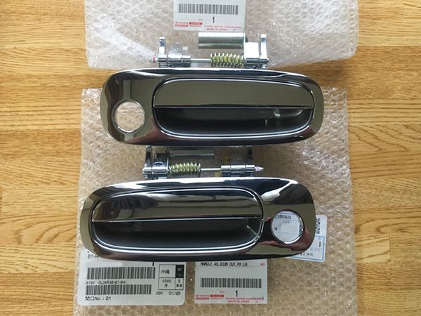 Ｌ８８０Ｋコペン　メッキドアハンドル　（トヨタ純正品） Amazon | TOYOTA トヨタ純正 カローラ用 ドアメッキ アウター