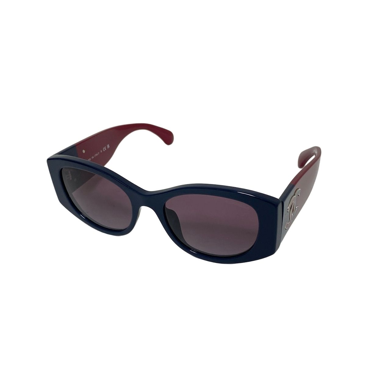 CHANEL(シャネル) サングラス - 5524-A ディスカウント ネイビー CHANEL(シャネル) サングラス - 5524-A ディスカウント ネイビー