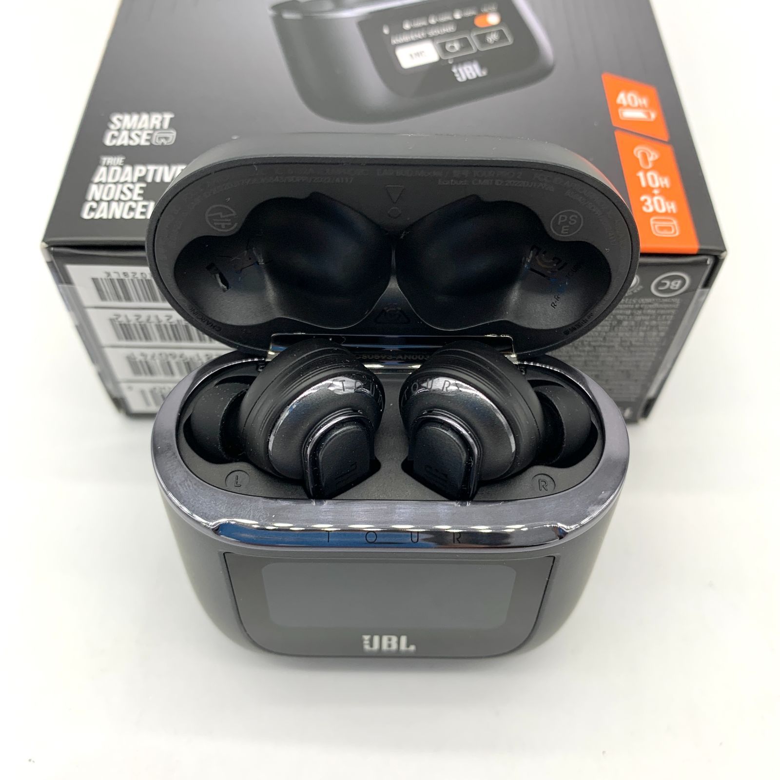 ▽JBL TOUR PRO2 ハイブリッドノイズキャンセリング完全ワイヤレス