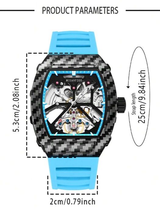 腕時計 メンズ 機械式 メンズ自動巻き中空機械式腕時計 発光 ファッションカジュアル腕時計 - メンズへの理想的なギフト