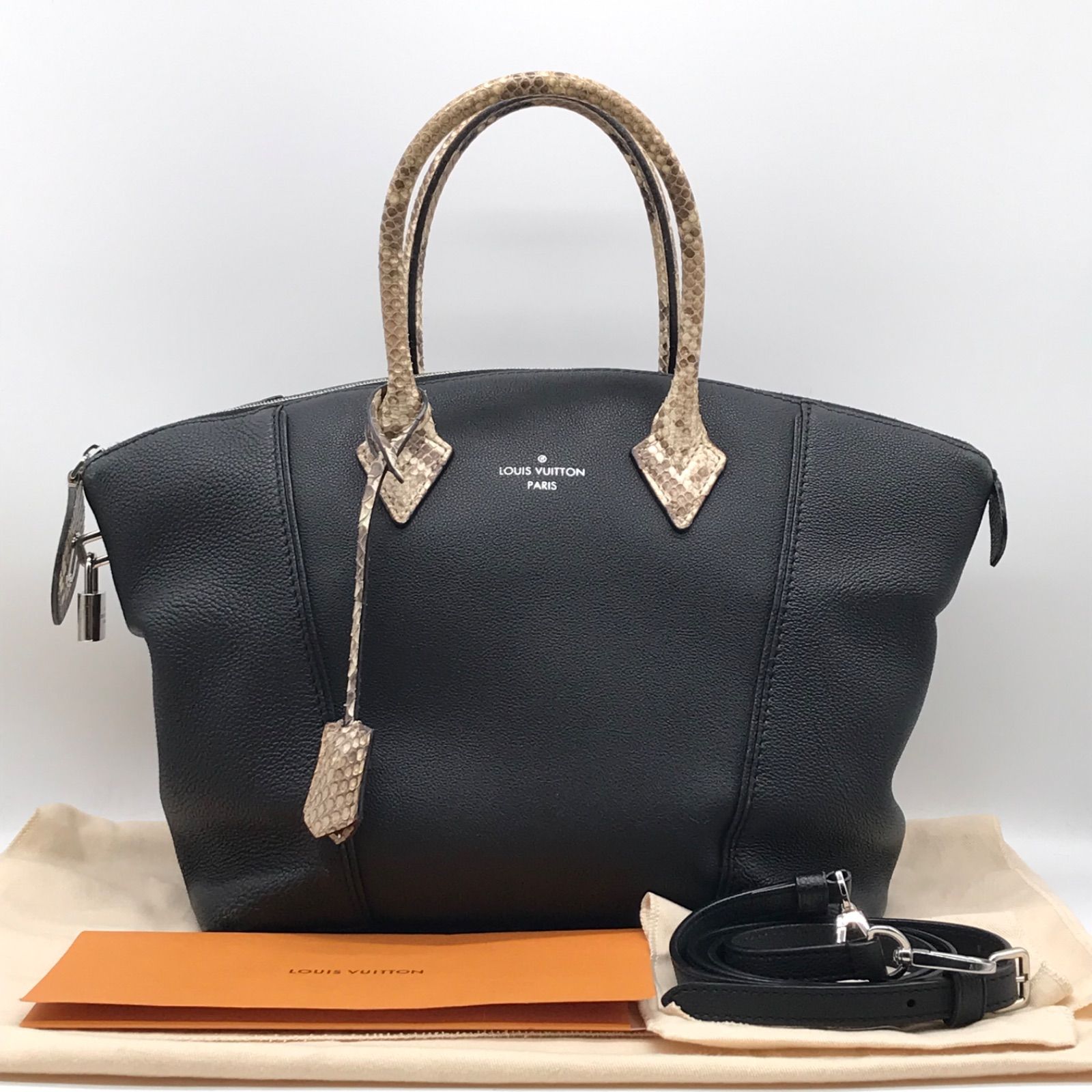 ルイヴィトン パルナセア パイソン ロックイット PM 2Wayバッグ ハンドバッグ ショルダーバッグ 値段交渉