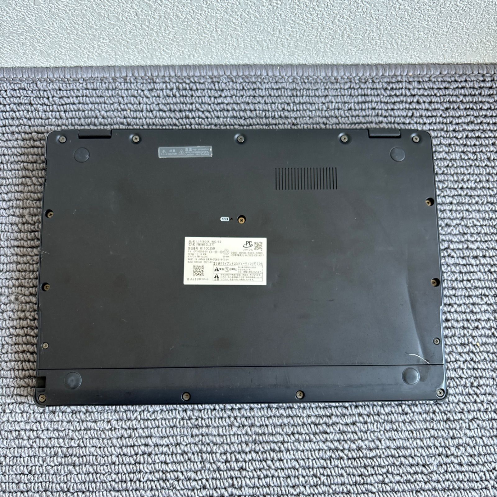 富士通lifebook WU3/E2 i7-10510Uメモリ16GB SSD512GB Win11 顔