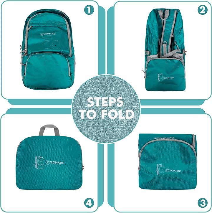 [ZOMAKE] 軽量リュック バックパック 30L ハイキングデイパック 小型旅行バックパック 折りたたみ式 リュック バッグ 防水 大容量 キャンプアウトドア並行輸入 ZOMAKE 軽量リュック バックパック 30L ハイキングデイパック 小型旅行