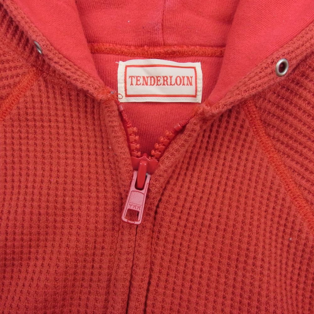 テンダーロイン　ジップパーカー　サーマル TENDERLOIN テンダーロイン ZIP PARKA ワッフル サーマル ジップアップ