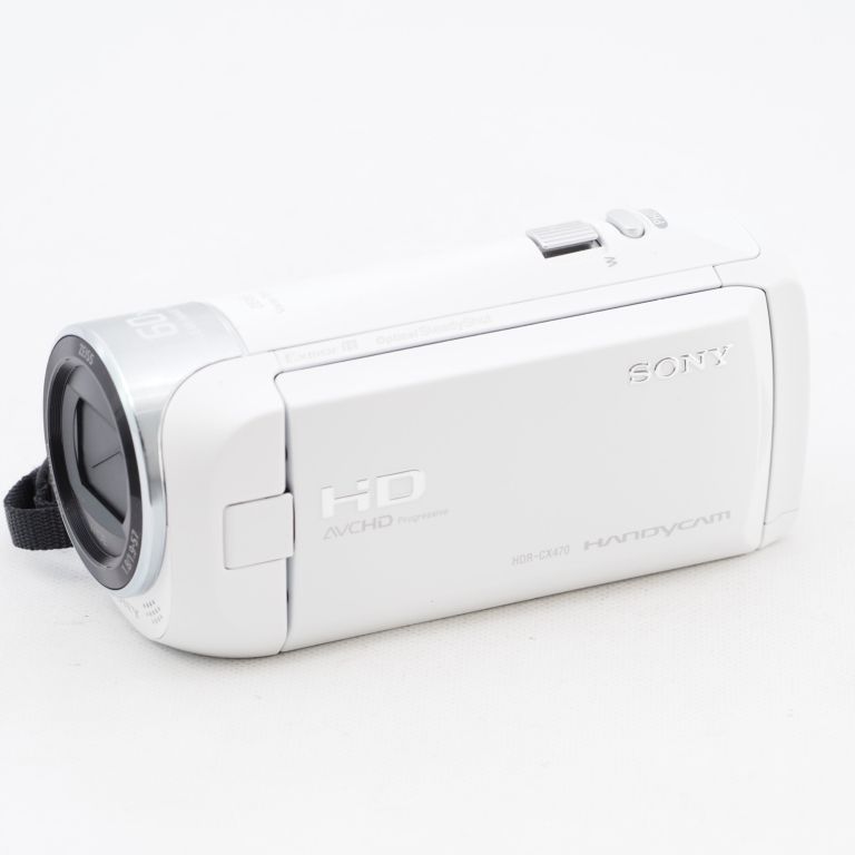 SONY ソニー ビデオカメラ Handycam HDR-CX470 ホワイト HDR-CX470 W