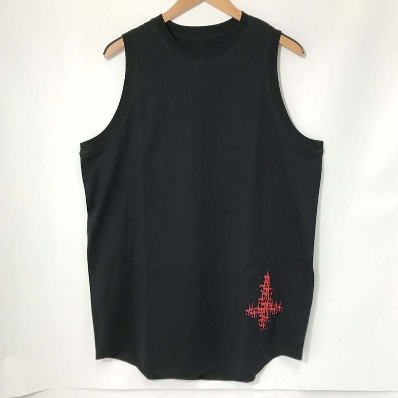 CVTVLIST 23SS Outer Tanktop 2301060305 タンクトップ ノースリーブ プリント ロゴ サイズ1 M相当 カタリスト トップス A13560◆