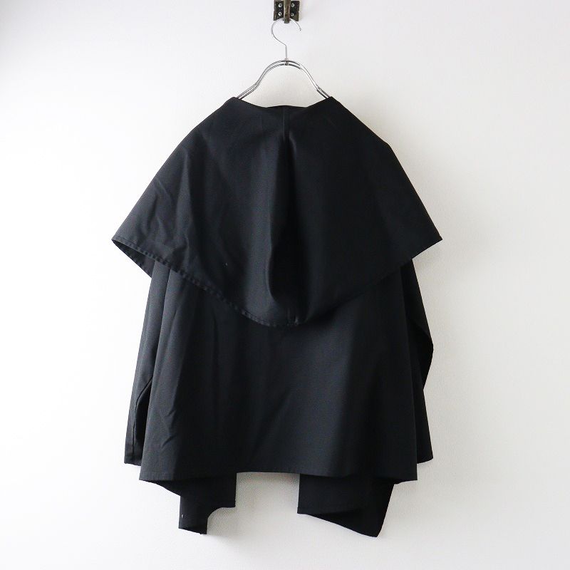 ミズイロインド mizuiro ind hooded short coat 前開き フード