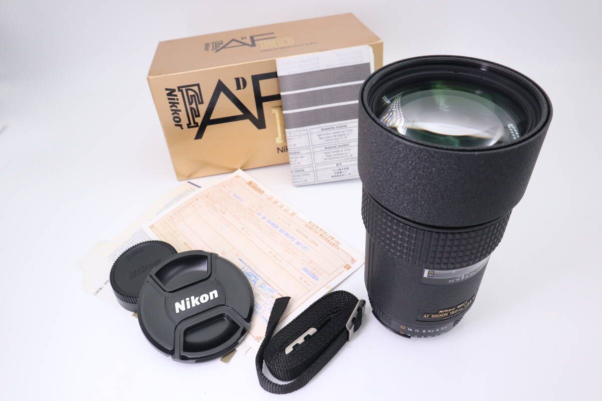 Nikon AF NIKKOR 180mm F2.8 D IF-ED ニコン AFレンズ ブラック f10084