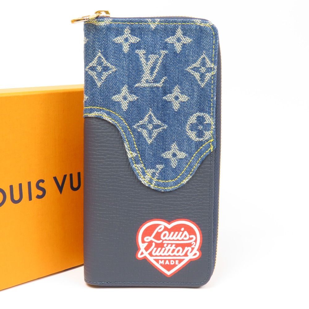 lv nigo ルイ ヴィトン NIGO コラボ長財布 78107 LOUIS VUITTON ルイヴィトン ジッピーウォレットヴェル