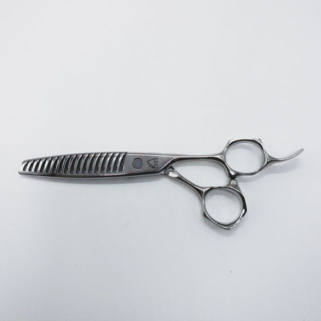 ミズタニシザーズ ミズタニシザーMIZUTANI SCISSORS】Acroleaf WIDE K-25正刃 オフセット シザー セニング 美容ハサミ  すきばさみ 美容師 理容師 約15～25% 右利き 5.8インチ 中古 sc1298 - メルカリ