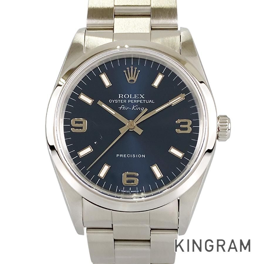 ロレックス ROLEX エアキング 14000 SS 自動巻 メンズ 腕時計 te【中古】