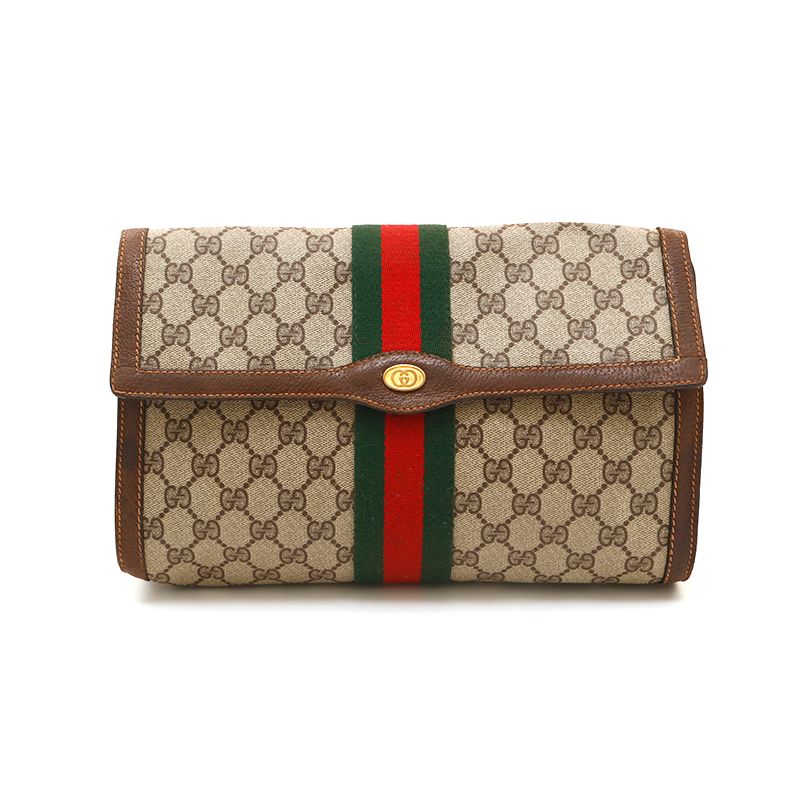 GUCCI グッチ セカンドバッグ GG スプリーム シェリーライン