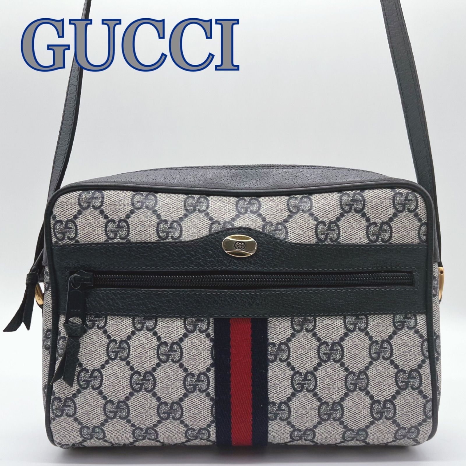 GUCCI】グッチ オールドグッチ シェリーライン ショルダーバッグ
