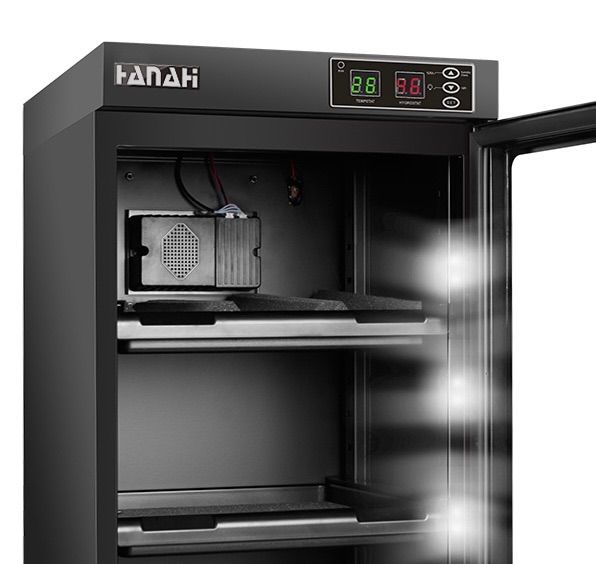 カメラ防湿庫 全自動ドライキャビネット LED照明 HNH-45K カメラ防湿庫 除湿庫 全自動ドライキャビネット LED照明 HNH-45K