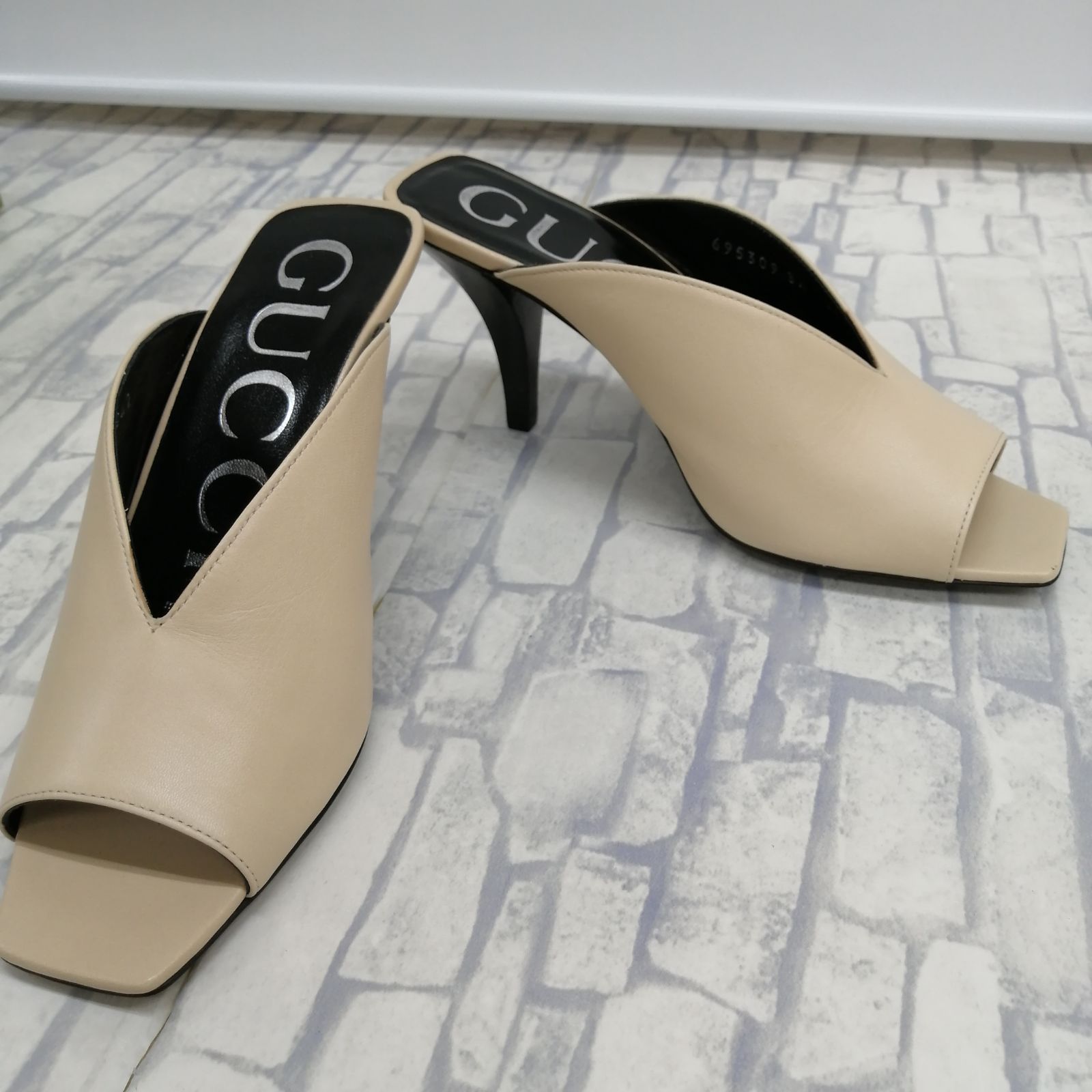  GUCCI ミュール 34 695309 ミュール サンダル ミュール