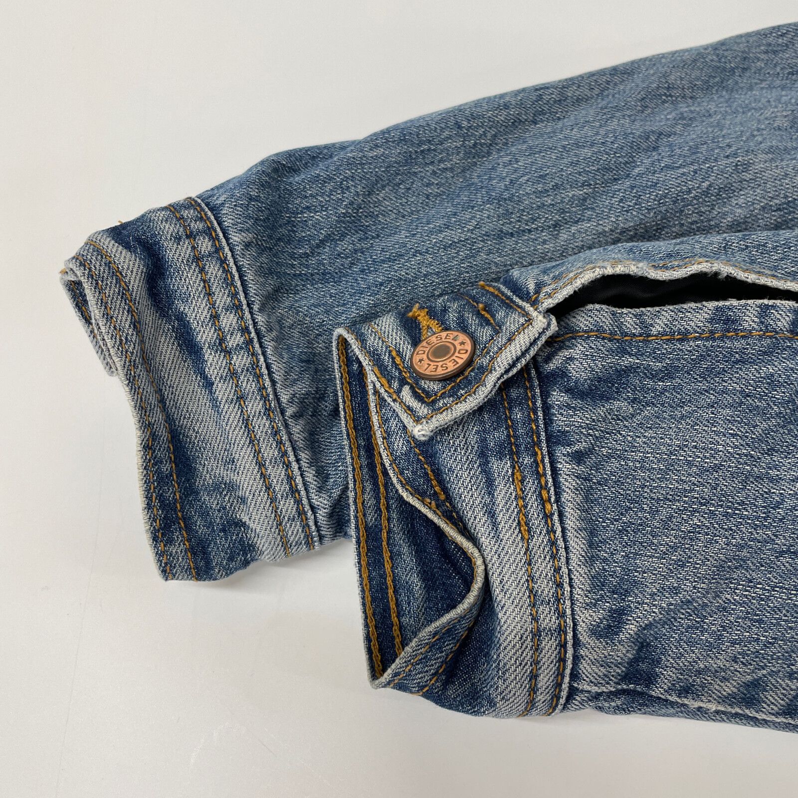 DIESEL 裏ボア デニムジャケット DIESEL ディーゼル 裏ﾎﾞｱ ﾃﾞﾆﾑｼﾞｬｹｯﾄ 14 - メルカリ