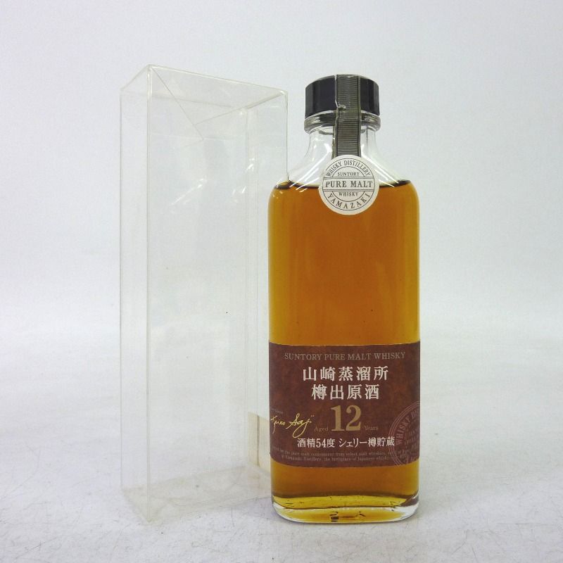 ウイスキー山崎 樽出原酒 12年 190ml - ウイスキー