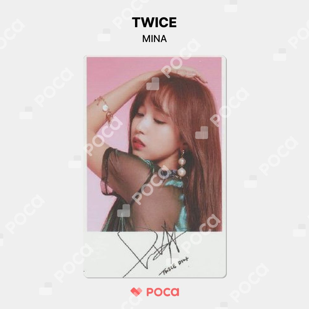 TWICE ミナ トレカ Yes or yes TWICE 6th Mini Album Yes Or Yes Official Photocard MINA KPOP