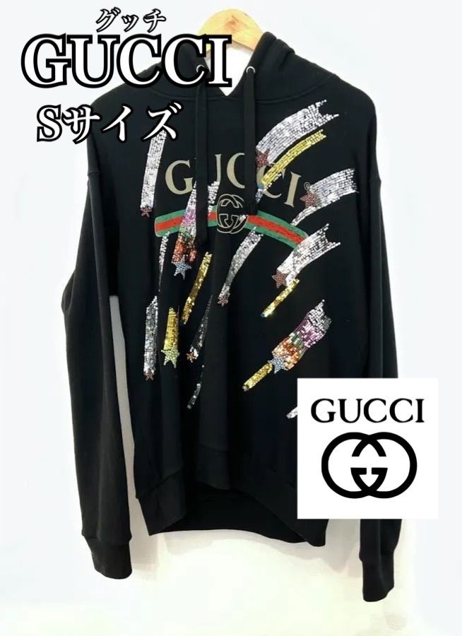 GUCCI グッチ 18AW/ シューティングスター ロゴオーバーサイズ