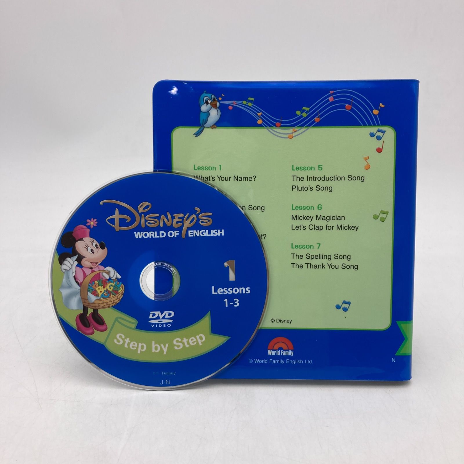 2016年購入 メインプログラムセット　絵本　CD　DVD24枚　新子役　字幕あり　ディズニー英語システム　DWE　Disney　ワールドファミリー　中古　705021