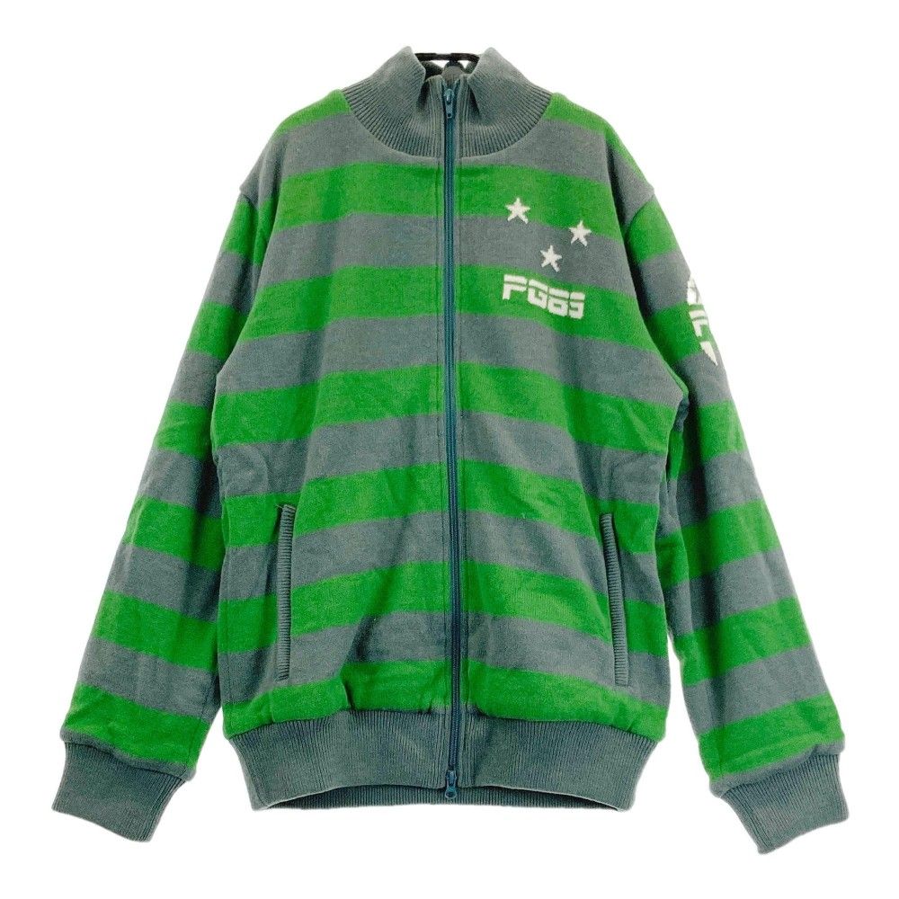 サイズ：6 PEARLY GATES パーリーゲイツ ニットジャケット ボーダー柄