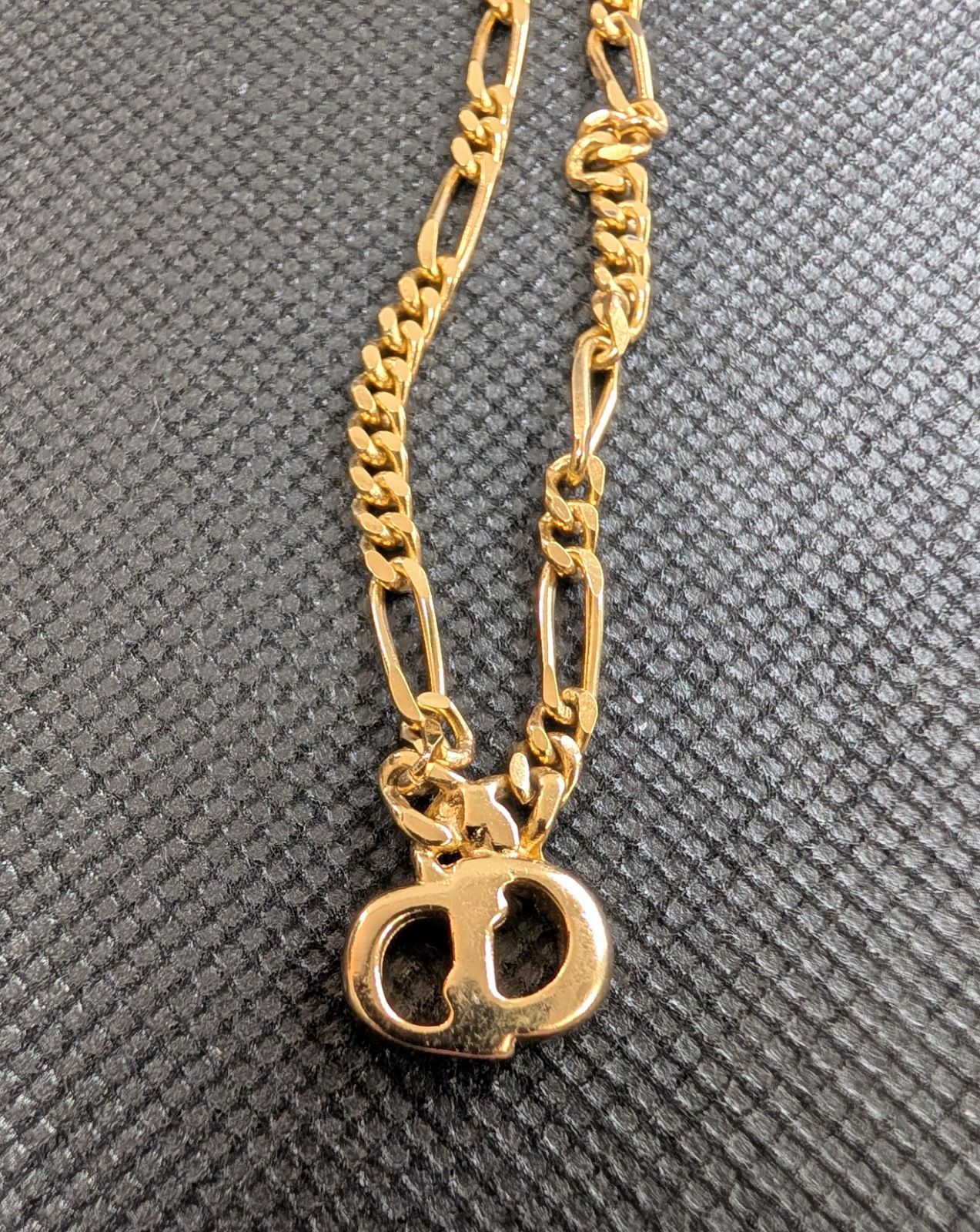 ヴィンテージ品】Christian Dior CDロゴ ネックレス - メルカリ
