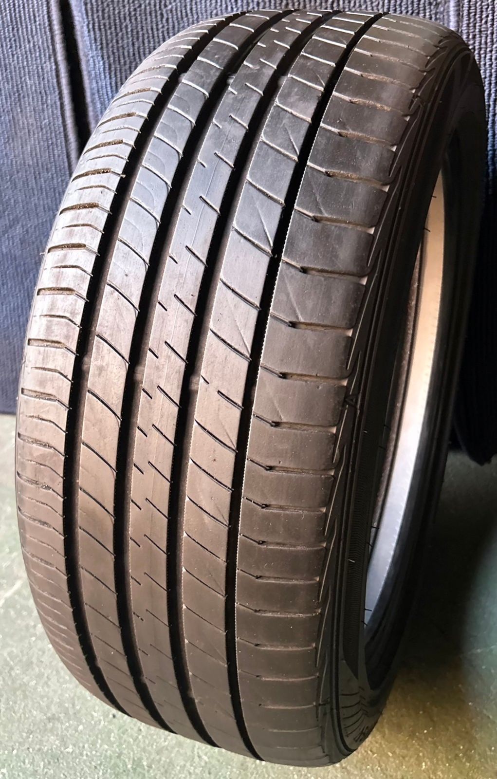 造 溝7.5分山 DUNLOP LE MANS V 1本 225 45R17 ASP3280