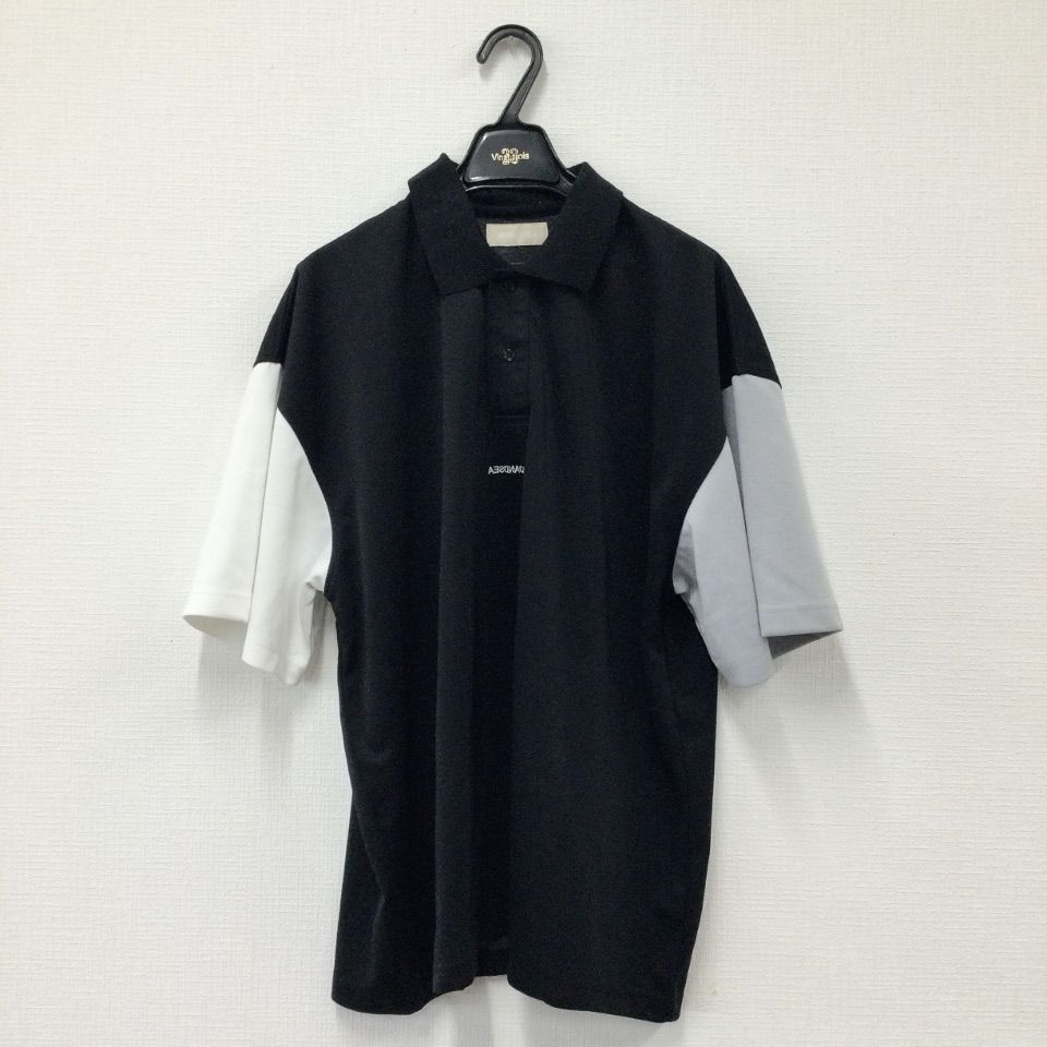 wind and sea ブラック ポロシャツ XL wind and sea ブラック ポロシャツ XL