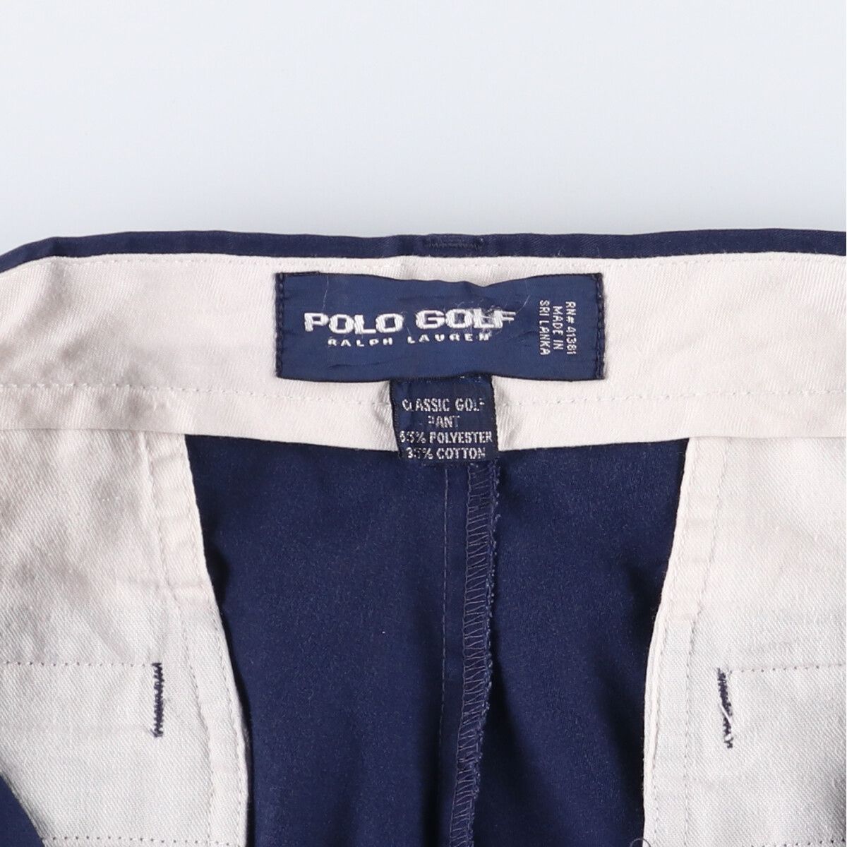 POLO GOLF CLASSIC GOLF PANT ポロゴルフ ビッグサイズ 古着 ラルフローレン Ralph Lauren POLO GOLF ポロゴルフ