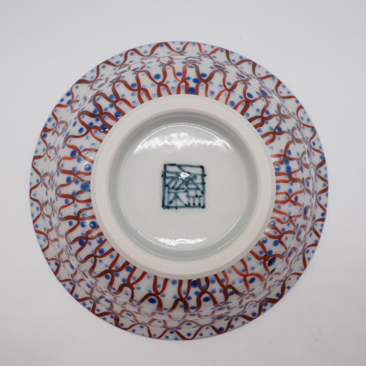 京焼・清水焼 村田幸之介(六齋窯) 七福神あみ茶漬(ご飯茶碗