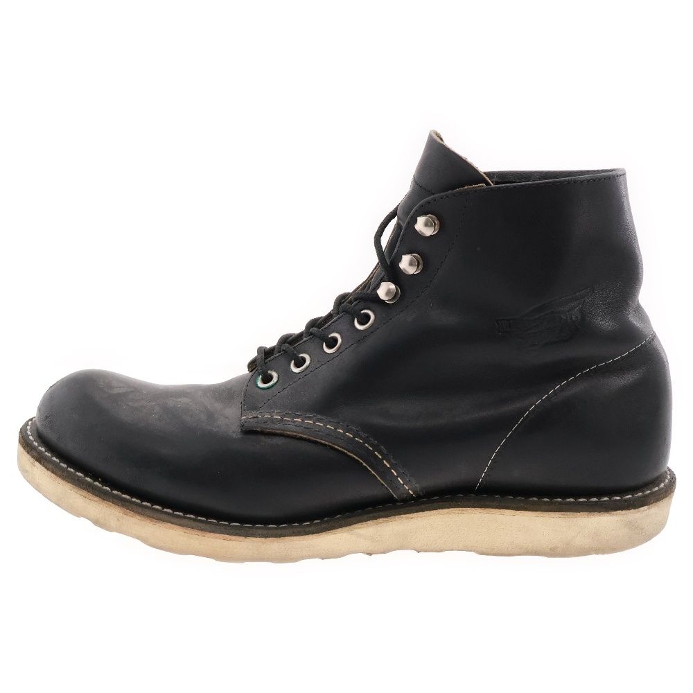 RED WING (レッド ウイング) 9070 PLAIN TOE BLACK HARNESS アイリッシュセッター ワークブーツ ブラック