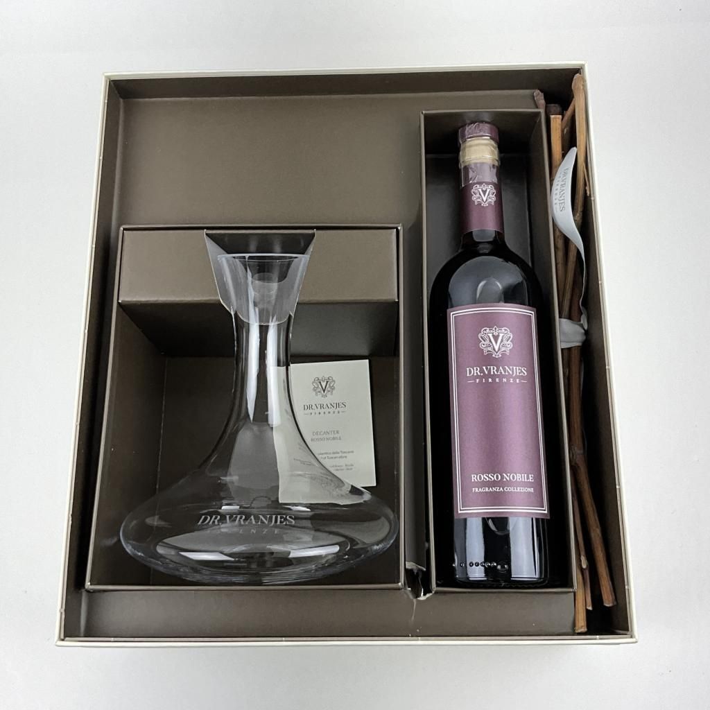 ドットール ヴラニエス ロッソ ノービレ ROSSO NOBILE 750 ml ルームフレグランス ディフューザー 赤ワインを感じさせる香り デキャンタ