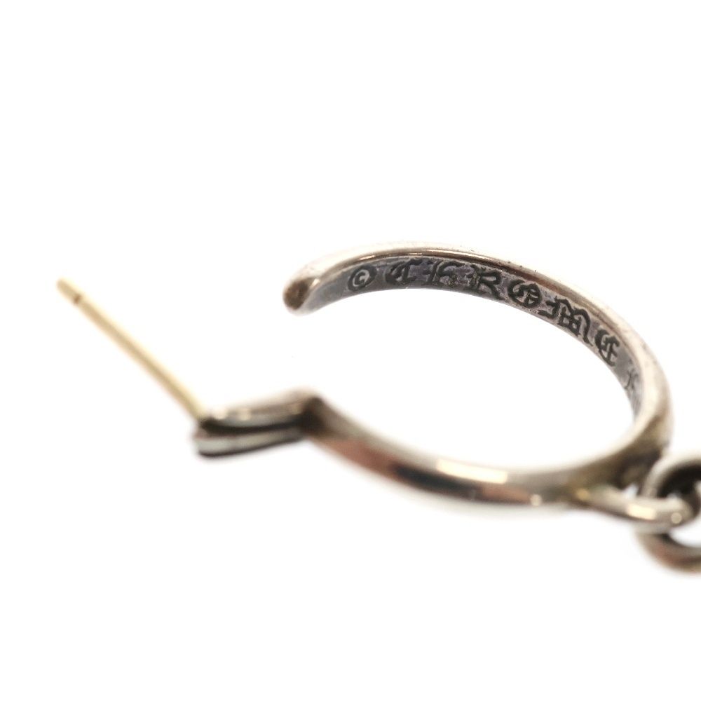 CHROME HEARTS (クロムハーツ) TINY CH CROSS タイニーCHクロス フープ  