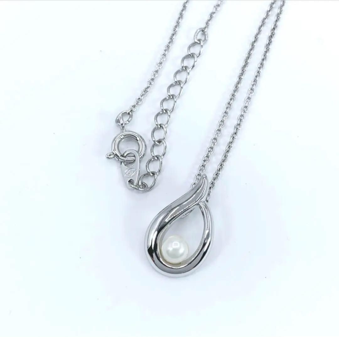 TASAKI タサキ シルバー 1粒 ネックレス パール 4.2mm シンプル - メルカリ