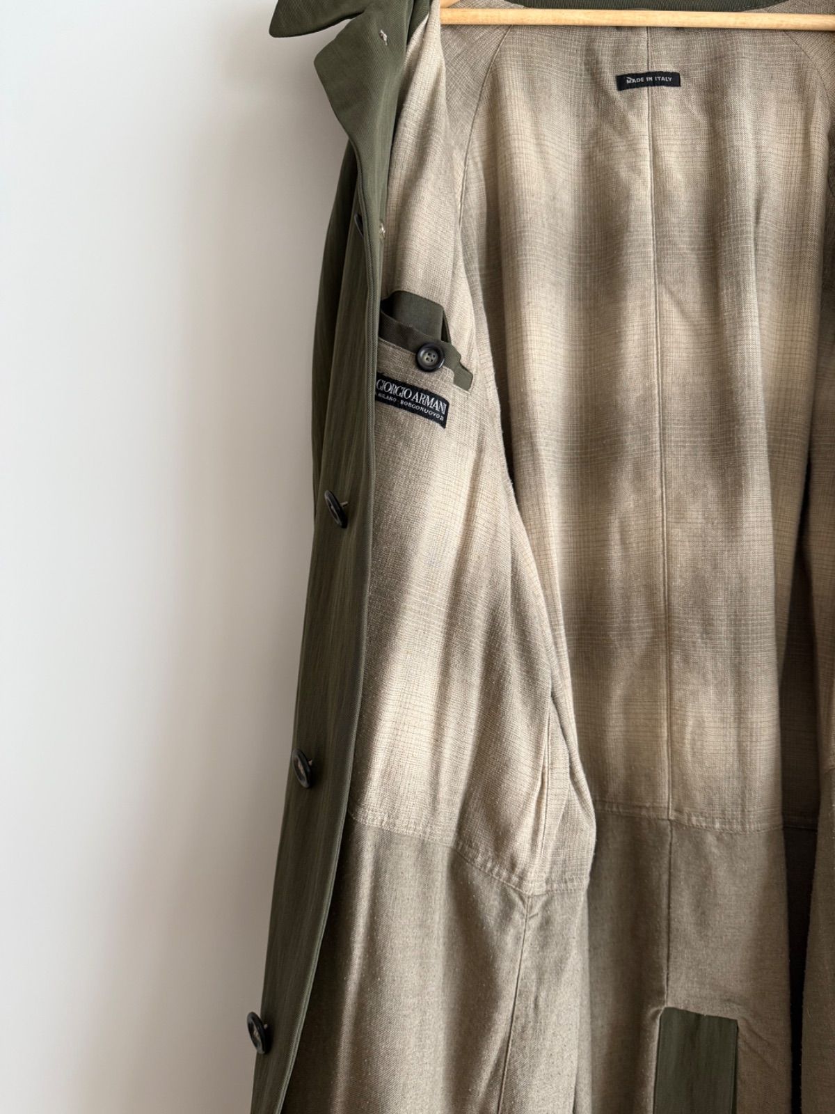 1994 Giorgio Armani chester coat ジョルジオアルマーニ 1990