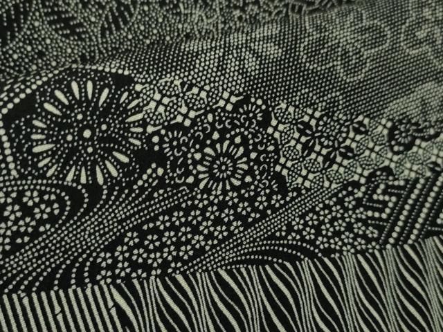 平和屋本店□極上 伝統工芸士 染谷梅治 江戸小紋 訪問着 寄せ小紋柄