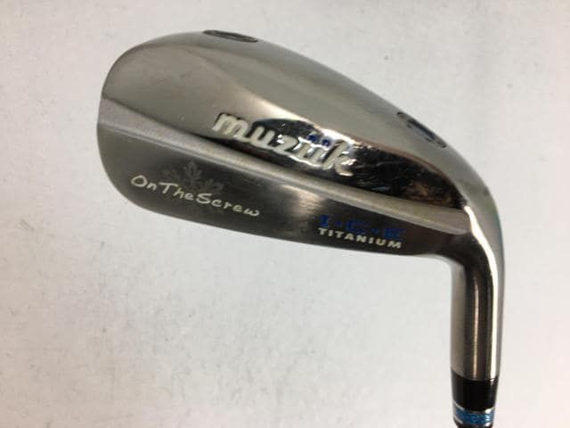 【中古ゴルフクラブ】ムジーク(muziik) On The Screw(オン・ザ・スクリュー) I.C.E チタニウム ユーティリティ UST マミヤ ATTAS HY75 U5【14日間返品OK】